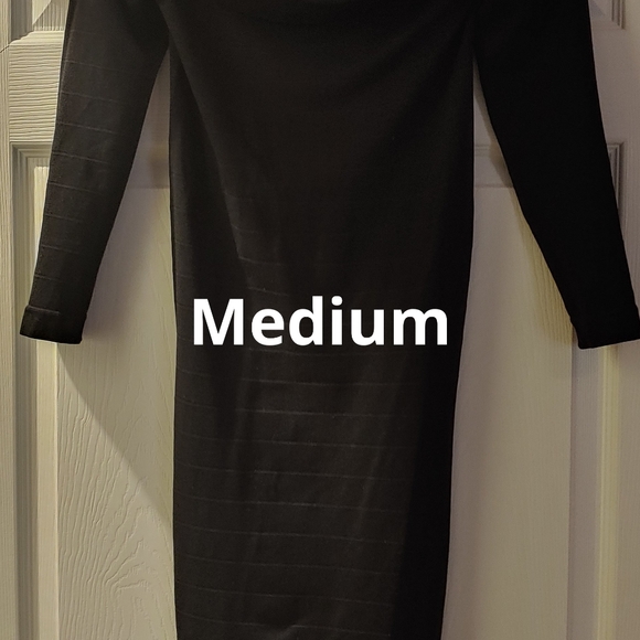 Black bodycon dresd - Picture 2 of 2